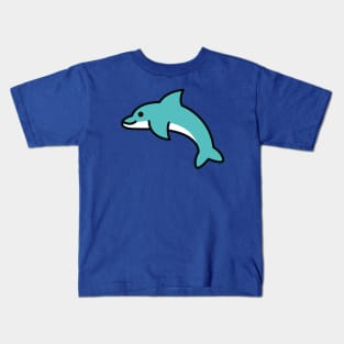 Cute & Simple Dolphin Kids T-Shirt